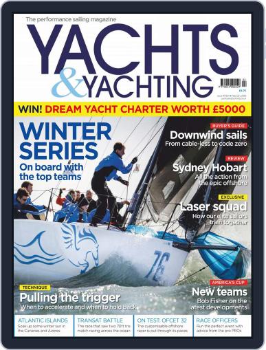 Yachts & Yachting February 1st, 2019 Digital Back Issue Cover