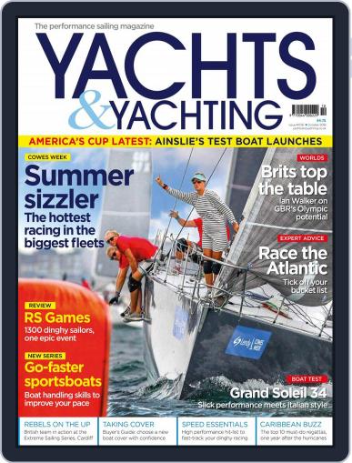 Yachts & Yachting October 1st, 2018 Digital Back Issue Cover