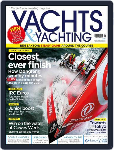 Yachts & Yachting August 1st, 2018 Digital Back Issue Cover