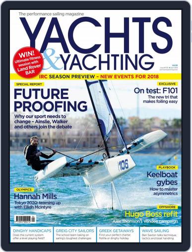 Yachts & Yachting April 1st, 2018 Digital Back Issue Cover