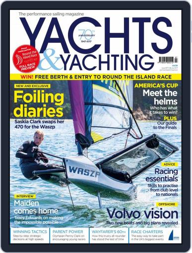 Yachts & Yachting July 1st, 2017 Digital Back Issue Cover
