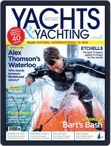 Yachts & Yachting November 1st, 2016 Digital Back Issue Cover
