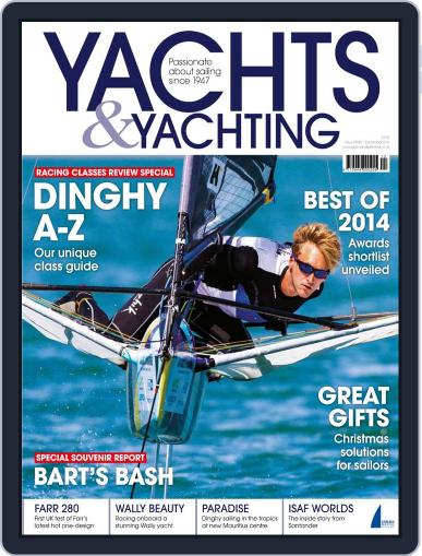 Yachts & Yachting November 6th, 2014 Digital Back Issue Cover