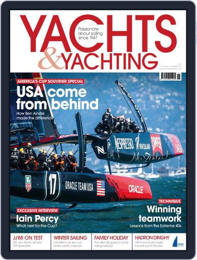 Yachts & Yachting October 2nd, 2013 Digital Back Issue Cover