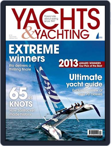 Yachts & Yachting January 2nd, 2013 Digital Back Issue Cover