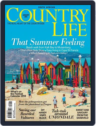 SA Country Life January 1st, 2018 Digital Back Issue Cover