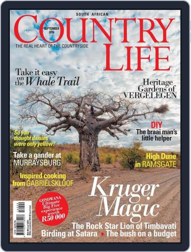 SA Country Life August 15th, 2016 Digital Back Issue Cover