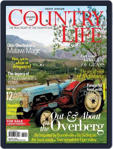 SA Country Life October 18th, 2015 Digital Back Issue Cover