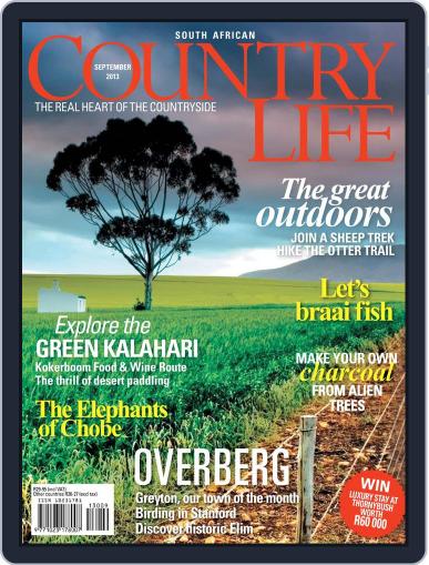 SA Country Life August 11th, 2013 Digital Back Issue Cover