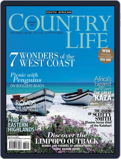 SA Country Life December 9th, 2012 Digital Back Issue Cover