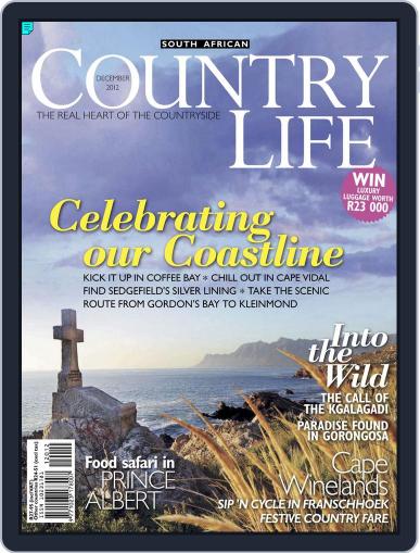 SA Country Life November 11th, 2012 Digital Back Issue Cover