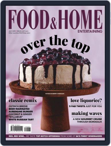 Food & Home Entertaining July 1st, 2019 Digital Back Issue Cover