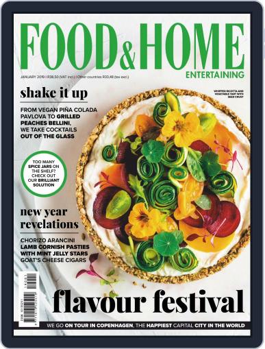 Food & Home Entertaining January 1st, 2019 Digital Back Issue Cover