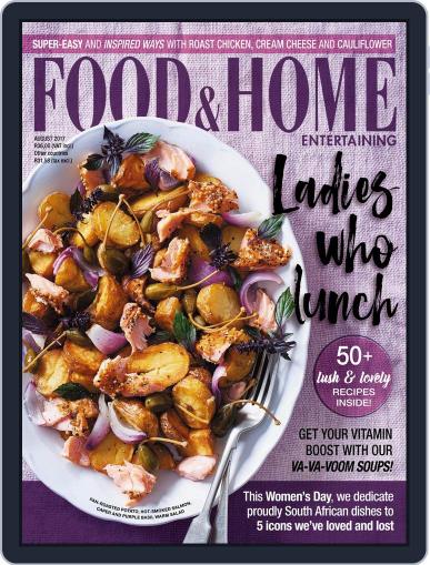 Food & Home Entertaining August 1st, 2017 Digital Back Issue Cover