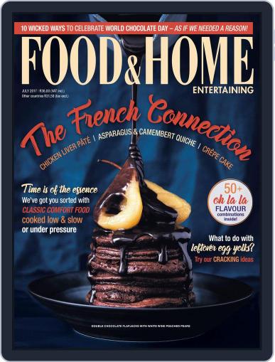 Food & Home Entertaining July 1st, 2017 Digital Back Issue Cover