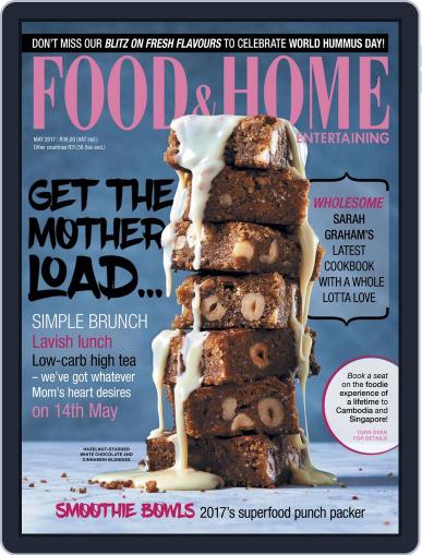 Food & Home Entertaining May 1st, 2017 Digital Back Issue Cover
