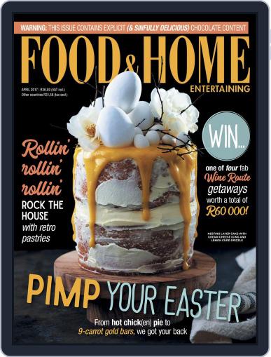 Food & Home Entertaining April 1st, 2017 Digital Back Issue Cover