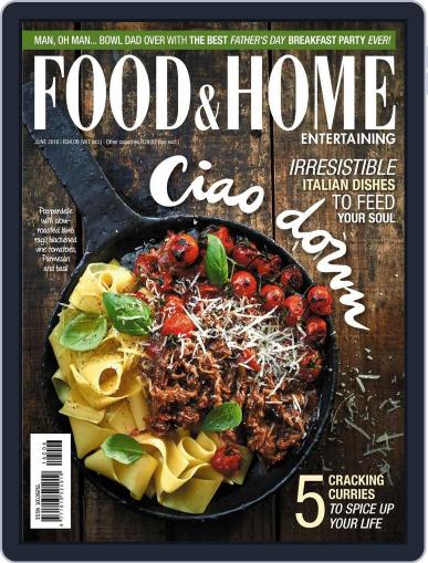 Food & Home Entertaining May 9th, 2016 Digital Back Issue Cover