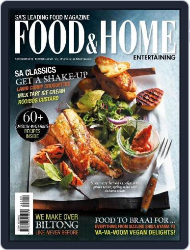 Food & Home Entertaining September 1st, 2015 Digital Back Issue Cover