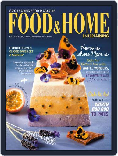 Food & Home Entertaining April 13th, 2015 Digital Back Issue Cover