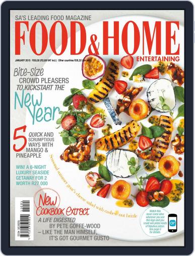 Food & Home Entertaining December 31st, 2014 Digital Back Issue Cover