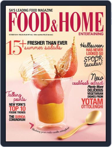 Food & Home Entertaining September 15th, 2014 Digital Back Issue Cover