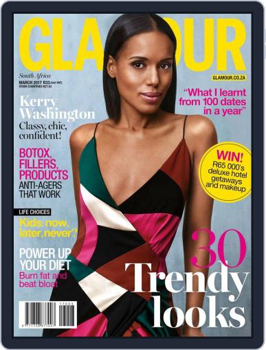 Glamour South Africa March 1st, 2017 Digital Back Issue Cover