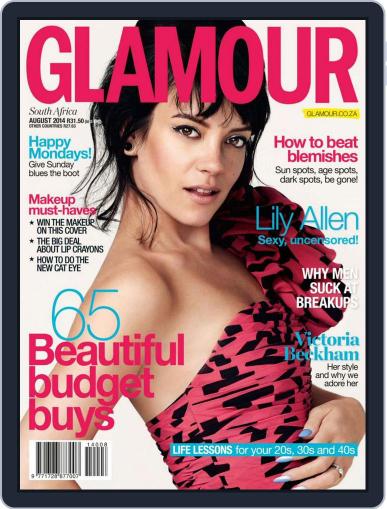 Glamour South Africa July 30th, 2014 Digital Back Issue Cover