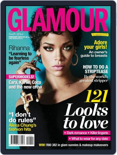 Glamour South Africa January 22nd, 2014 Digital Back Issue Cover