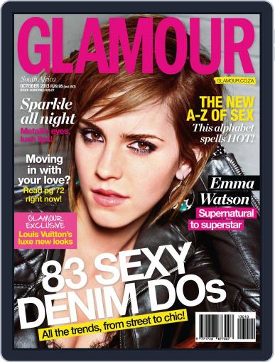 Glamour South Africa September 17th, 2013 Digital Back Issue Cover