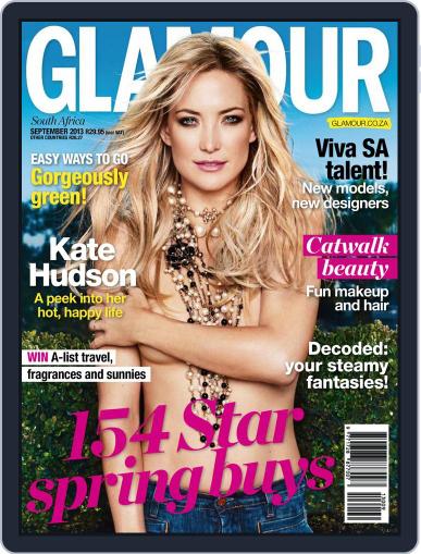 Glamour South Africa August 23rd, 2013 Digital Back Issue Cover