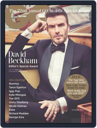 British GQ October 1st, 2019 Digital Back Issue Cover