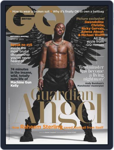 British GQ August 1st, 2019 Digital Back Issue Cover