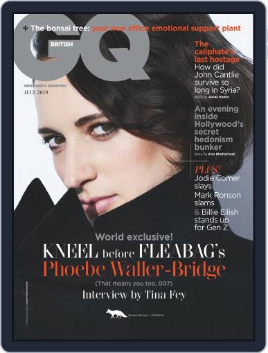 British GQ July 1st, 2019 Digital Back Issue Cover