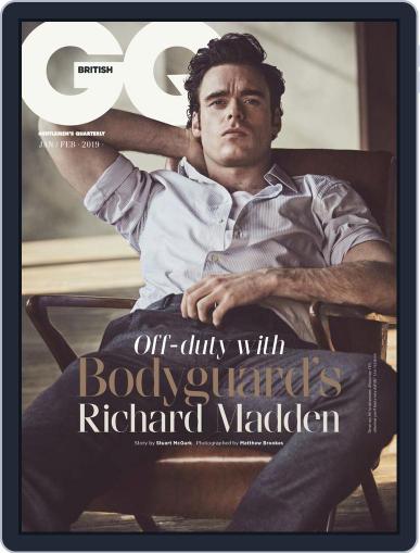 British GQ January 1st, 2019 Digital Back Issue Cover