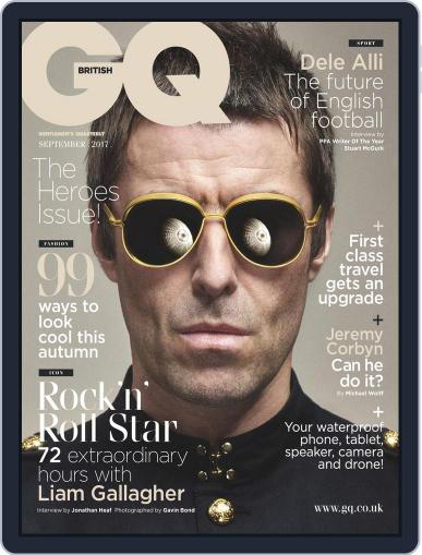 British GQ September 1st, 2017 Digital Back Issue Cover