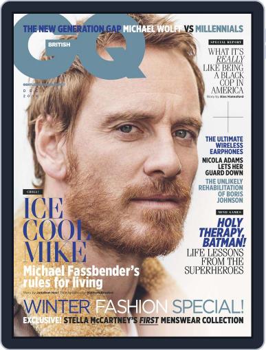 British GQ December 1st, 2016 Digital Back Issue Cover