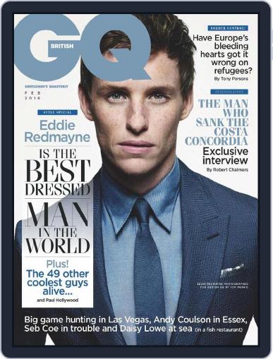 British GQ January 1st, 1970 Digital Back Issue Cover