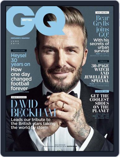 British GQ May 7th, 2015 Digital Back Issue Cover
