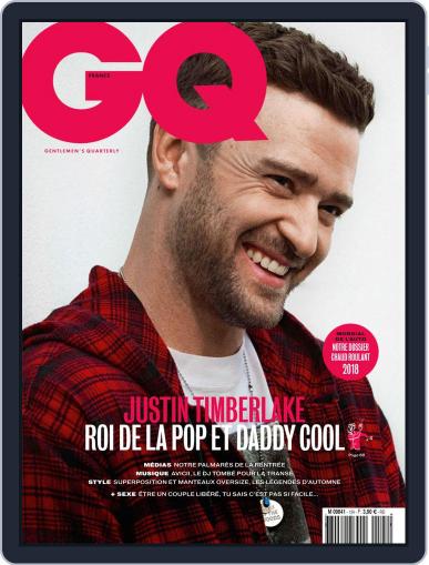 Gq France September 19th, 2018 Digital Back Issue Cover