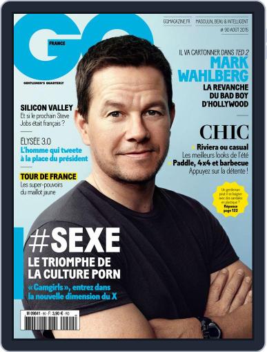 Gq France August 1st, 2015 Digital Back Issue Cover