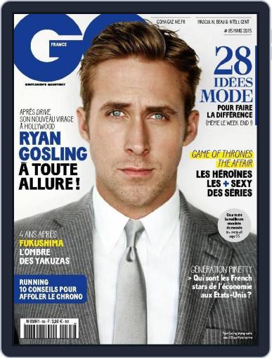 Gq France February 10th, 2015 Digital Back Issue Cover