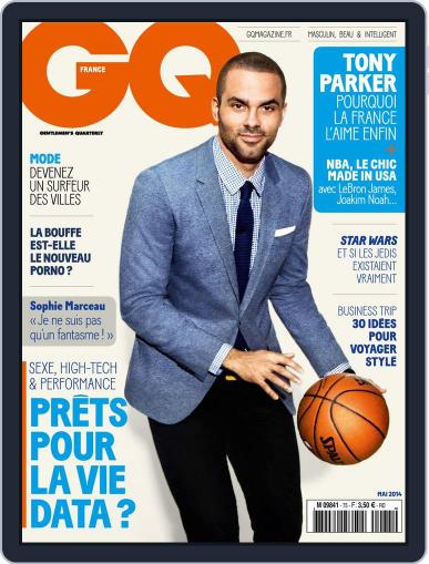 Gq France April 15th, 2014 Digital Back Issue Cover