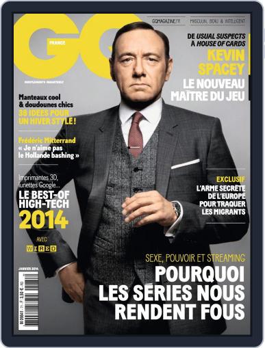 Gq France December 17th, 2013 Digital Back Issue Cover