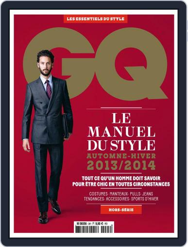 Gq France October 10th, 2013 Digital Back Issue Cover