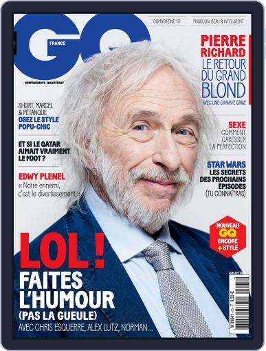 Gq France June 18th, 2013 Digital Back Issue Cover