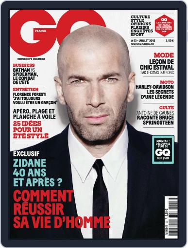 Gq France June 19th, 2012 Digital Back Issue Cover