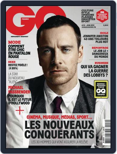 Gq France May 15th, 2012 Digital Back Issue Cover