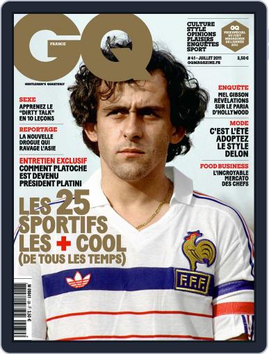 Gq France June 20th, 2011 Digital Back Issue Cover