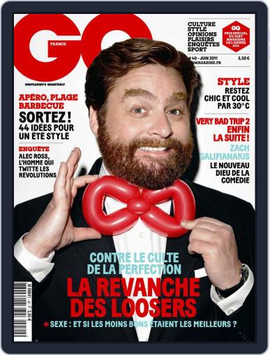 Gq France May 17th, 2011 Digital Back Issue Cover